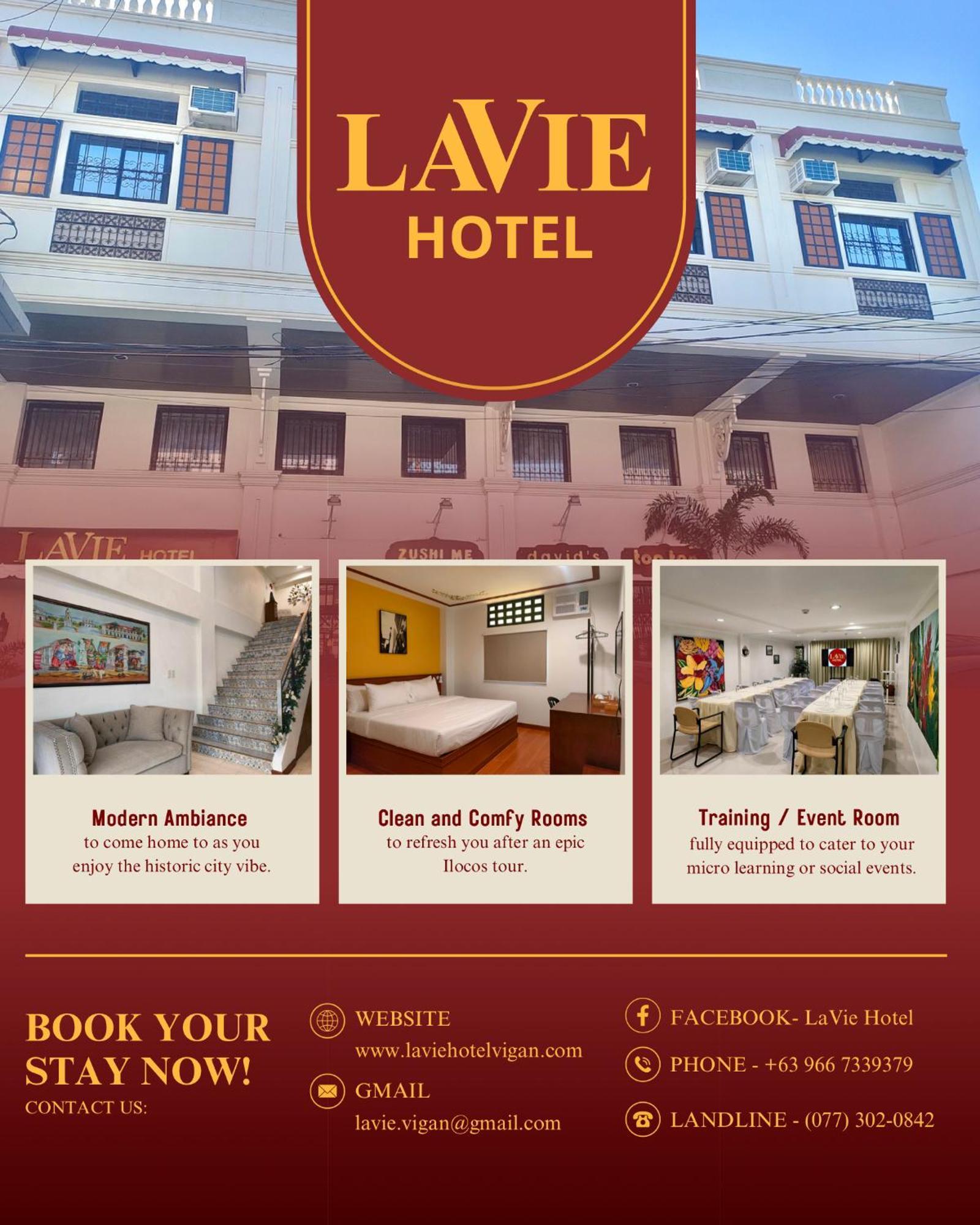 LaVie Hotel Vigan City Exterior foto